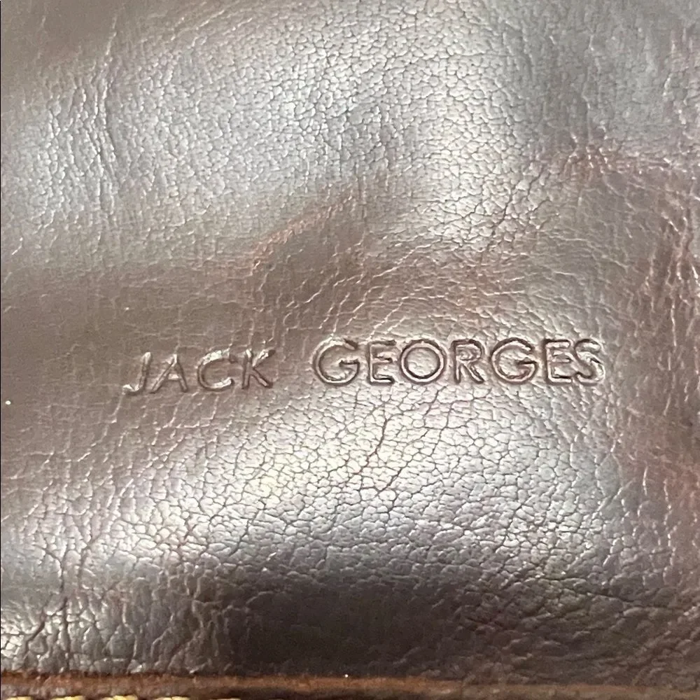 Jack Georges Dark Brown Men's Messenger Bag